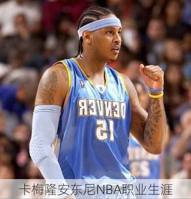 卡梅隆安东尼NBA职业生涯