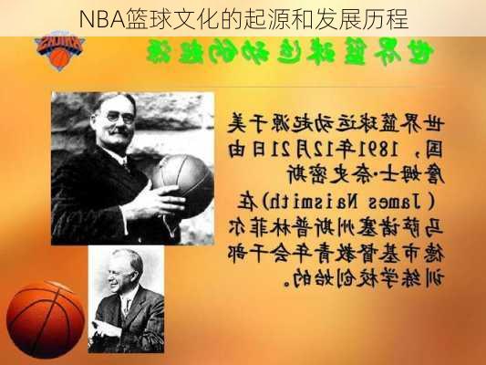 NBA篮球文化的起源和发展历程