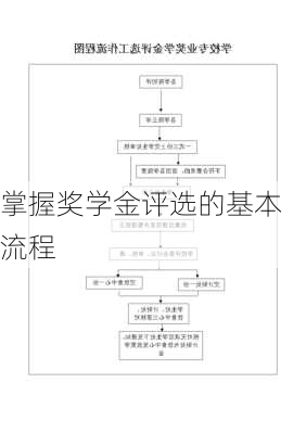 掌握奖学金评选的基本流程