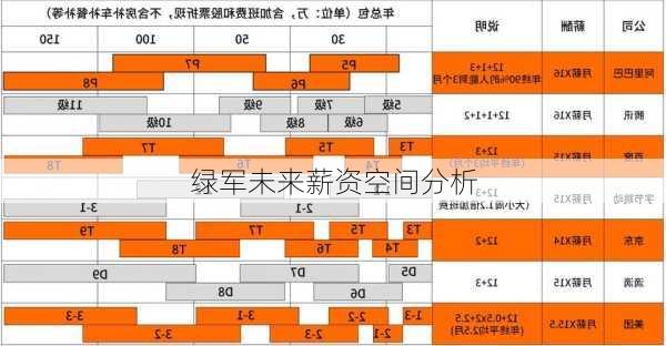 绿军未来薪资空间分析