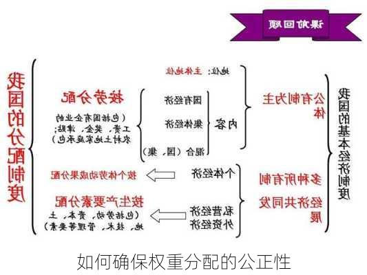 如何确保权重分配的公正性