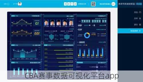 CBA赛事数据可视化平台app