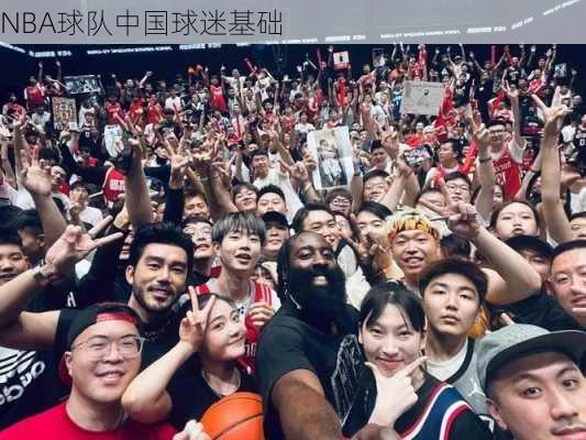 NBA球队中国球迷基础