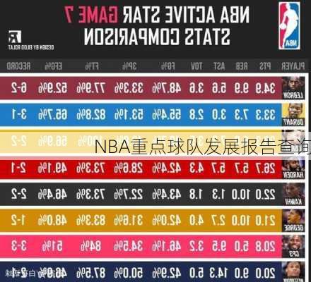 NBA重点球队发展报告查询