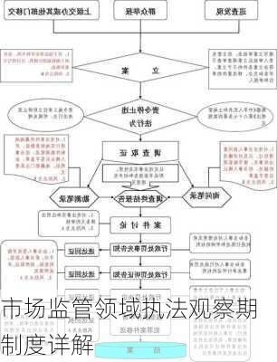 市场监管领域执法观察期制度详解