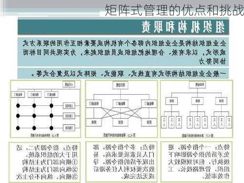 矩阵式管理的优点和挑战