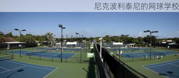 尼克波利泰尼的网球学校