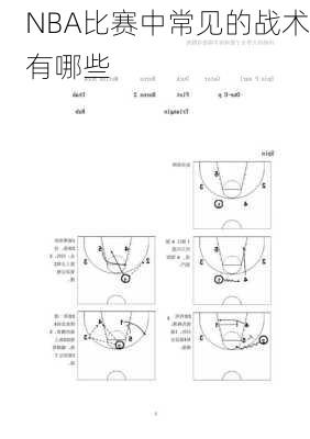 NBA比赛中常见的战术有哪些