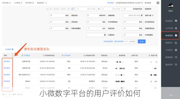 小微数字平台的用户评价如何