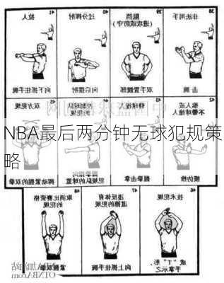 NBA最后两分钟无球犯规策略