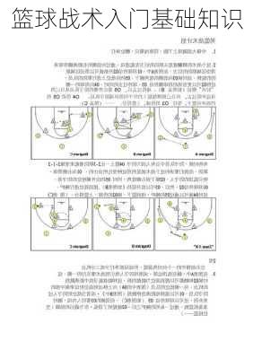 篮球战术入门基础知识