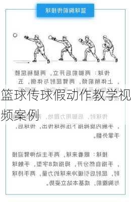 篮球传球假动作教学视频案例