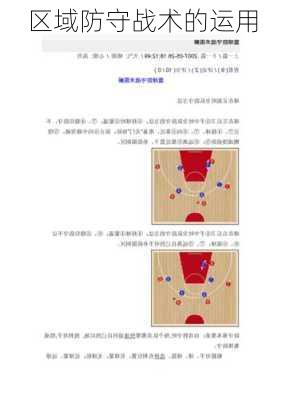 区域防守战术的运用