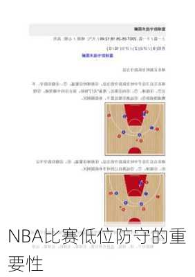 NBA比赛低位防守的重要性