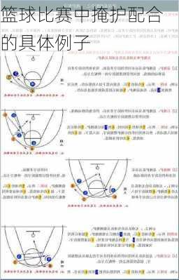 篮球比赛中掩护配合的具体例子