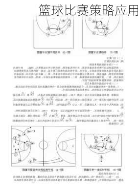 篮球比赛策略应用