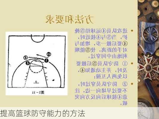 提高篮球防守能力的方法