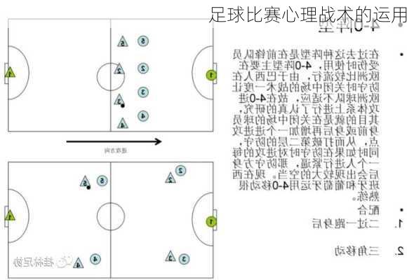 足球比赛心理战术的运用