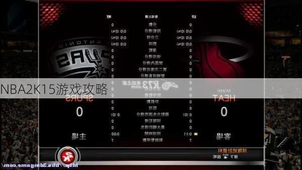 NBA2K15游戏攻略