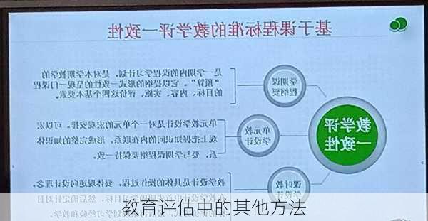 教育评估中的其他方法