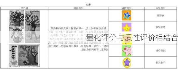 量化评价与质性评价相结合