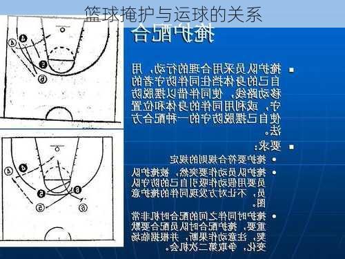 篮球掩护与运球的关系