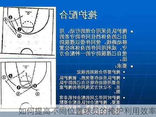 如何提高不同位置球员的掩护利用效率