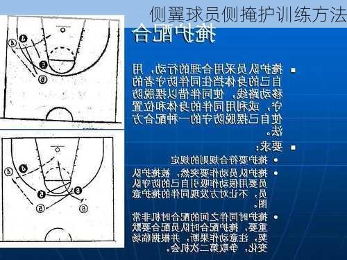 侧翼球员侧掩护训练方法