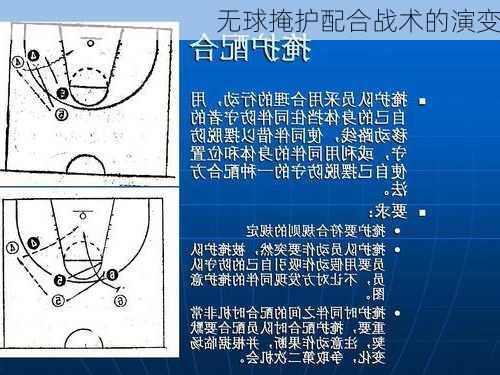 无球掩护配合战术的演变