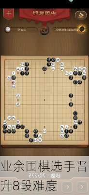 业余围棋选手晋升8段难度