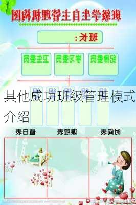 其他成功班级管理模式介绍