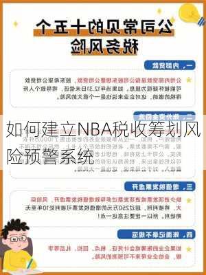 如何建立NBA税收筹划风险预警系统