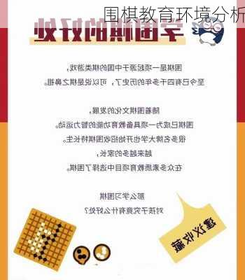 围棋教育环境分析