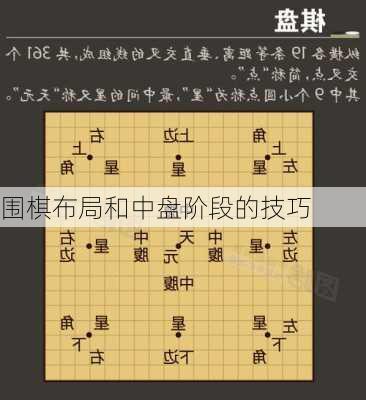 围棋布局和中盘阶段的技巧