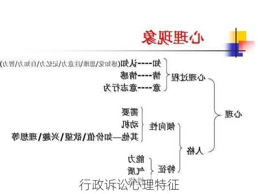 行政诉讼心理特征