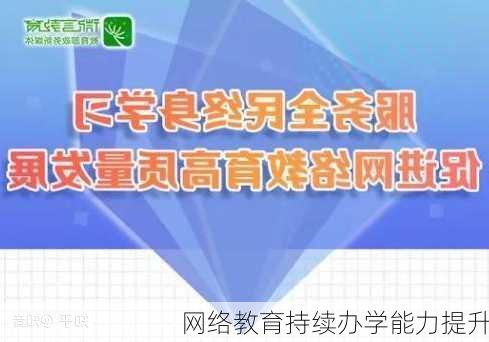 网络教育持续办学能力提升