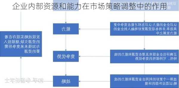 企业内部资源和能力在市场策略调整中的作用