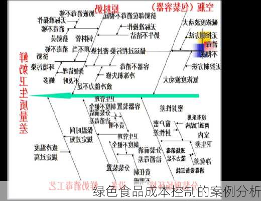 绿色食品成本控制的案例分析