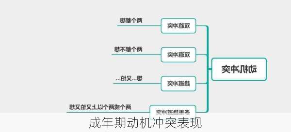 成年期动机冲突表现