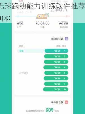 无球跑动能力训练软件推荐app