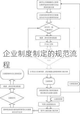 企业制度制定的规范流程