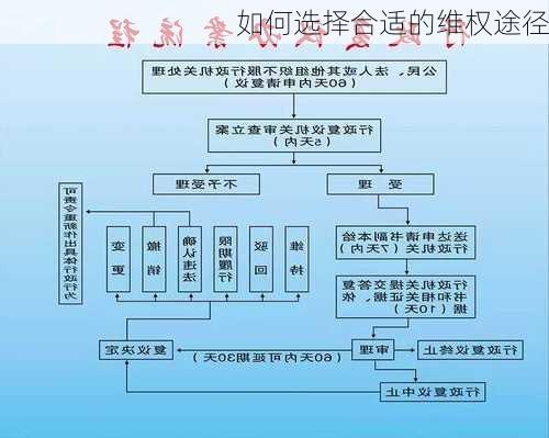 如何选择合适的维权途径