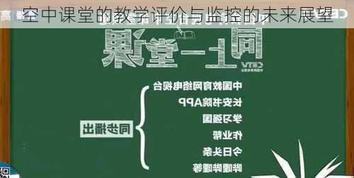 空中课堂的教学评价与监控的未来展望