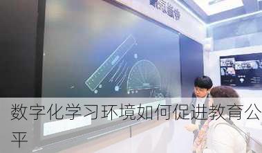 数字化学习环境如何促进教育公平