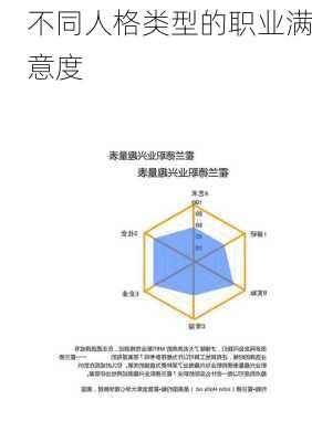 不同人格类型的职业满意度