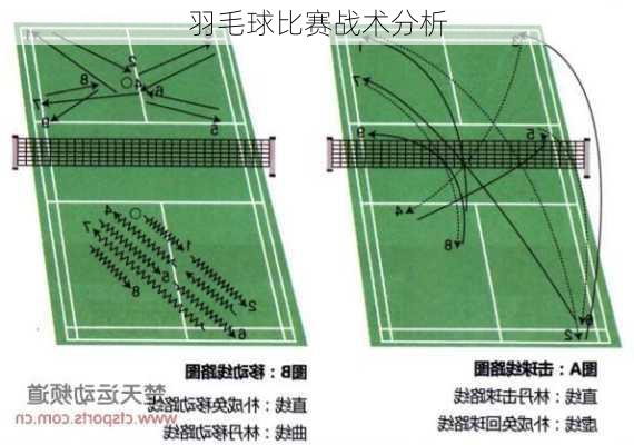 羽毛球比赛战术分析