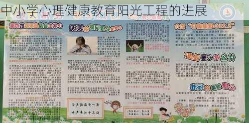 中小学心理健康教育阳光工程的进展