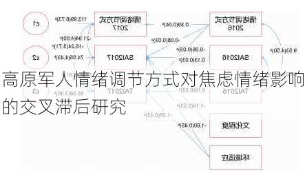 高原军人情绪调节方式对焦虑情绪影响的交叉滞后研究