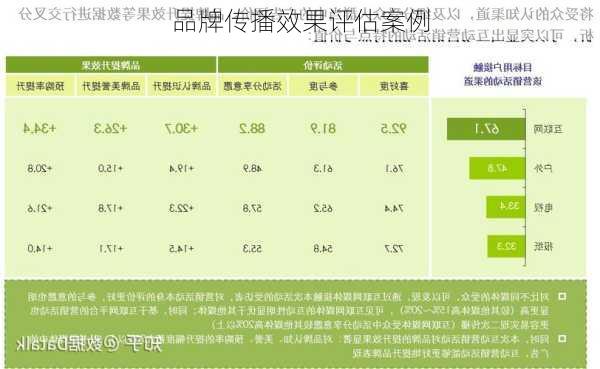 品牌传播效果评估案例