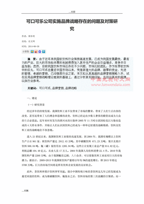 品牌战略实施过程中的问题发现